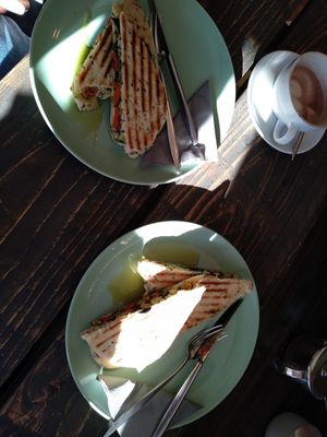 Vegane Paninis at Der Kaffeekocher & Meer in Sankt Peter-ording
