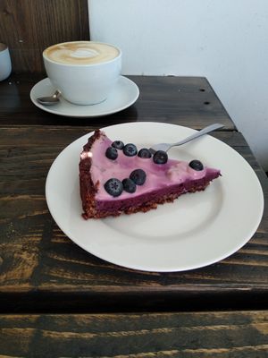 Veganer + glutenfreier Kuchen at Der Kaffeekocher & Meer in Sankt Peter-ording