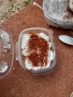 Tirmisu at El Desig Pastissers  in Canet De Mar