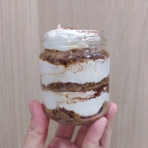 Tiramisú vegà at El Desig Pastissers  in Canet De Mar