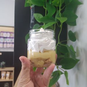 Lemon Pie Vegan and Gluten Free at El Desig Pastissers  in Canet De Mar