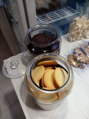 Vegan cookies at El Desig Pastissers  in Canet De Mar