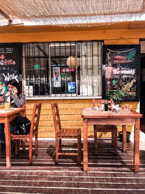 terrace closeup at Lemongrass in La Serena