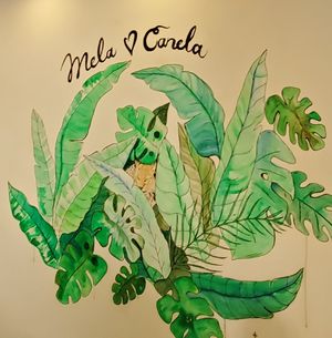 Inside at Mela Canela in Sintra