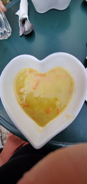 Chickpea soup at Mela Canela in Sintra