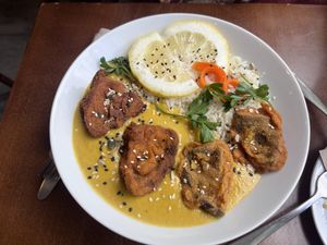 Dish of the Day: Katsu Curry  at Mela Canela in Sintra