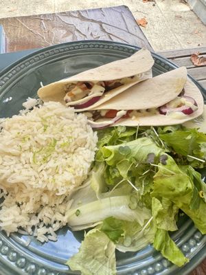 Shawarma plato del día   at Mela Canela in Sintra