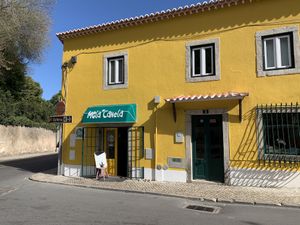 Typical Portuguese setting  at Mela Canela in Sintra
