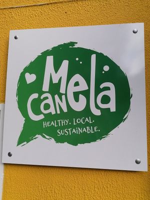 Logo at Mela Canela in Sintra