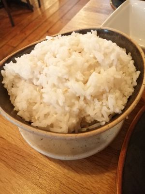 Coconut rice at Nadon Thai in Newcastle Upon Tyne