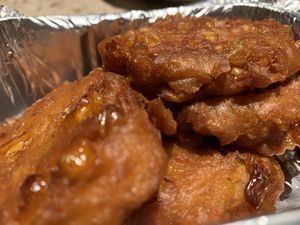 Sweetcorn cakes  at Nadon Thai in Newcastle Upon Tyne