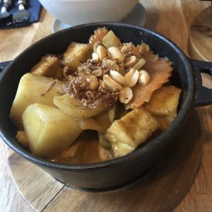 Massaman curry   at Nadon Thai in Newcastle Upon Tyne