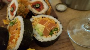 Saumon at Bloom Sushi in Montreal