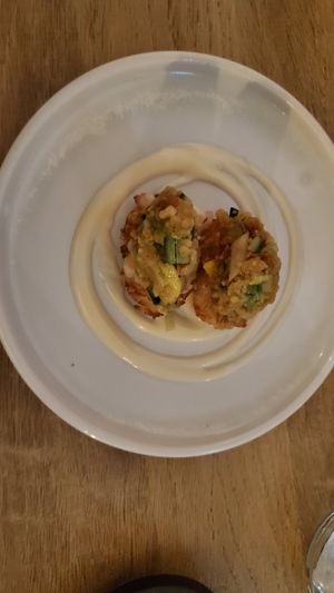 Cryspy starter at Bloom Sushi in Montreal