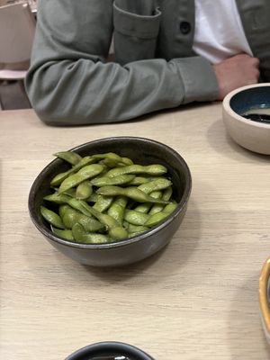 Edamame  at Bloom Sushi in Montreal
