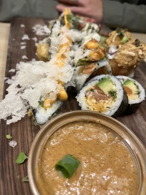 Deluxe platter   at Bloom Sushi in Montreal