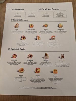  at Bloom Sushi in Montreal