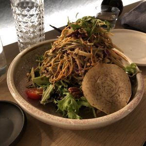 Soba and Manga Salad at Bloom Sushi in Montreal