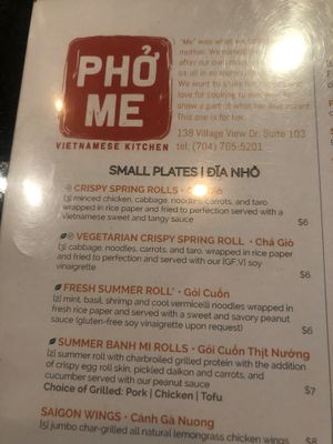 Small plates at Hello Me in Mooresville