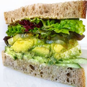 Vegan Fresh Veggie Sandwich  at Lodge Bread in Los Angeles
