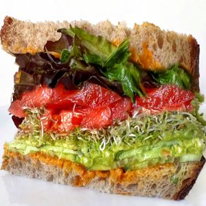 Vegan Fresh Veggie Sandwich   at Lodge Bread in Los Angeles