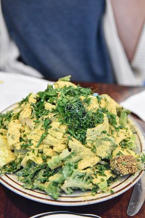 Vegan Caesar Salad at Lodge Bread in Los Angeles