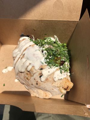 Vegan pita  at Lodge Bread in Los Angeles