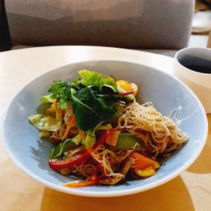 Fried vermicelli. Vegan at Real Food 真食 - Yishun in North Singapore