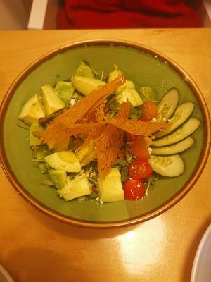 Avocado salad at Real Food 真食 - Yishun in North Singapore