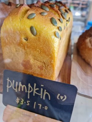 Pumpkin Loaf ~ 16/2/22 at Real Food 真食 - Yishun in North Singapore