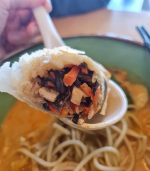Spring roll ingredients  ~ 24/2/22 at Real Food 真食 - Yishun in North Singapore