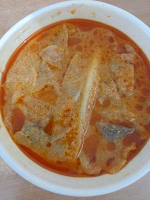 Curry noodle at Real Food 真食 - Yishun in North Singapore