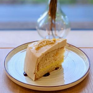 Organic Lemon Cake at Real Food 真食 - Yishun in North Singapore