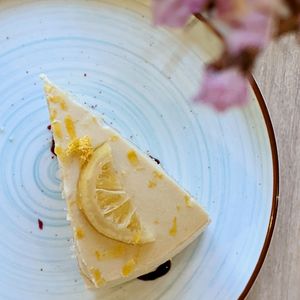 Organic Lemon Cake at Real Food 真食 - Yishun in North Singapore