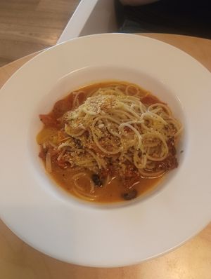 Pomodoro pasta at Real Food 真食 - Yishun in North Singapore