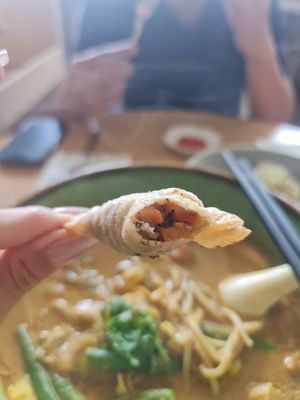 Fried Dumplings at Real Food 真食 - Yishun in North Singapore