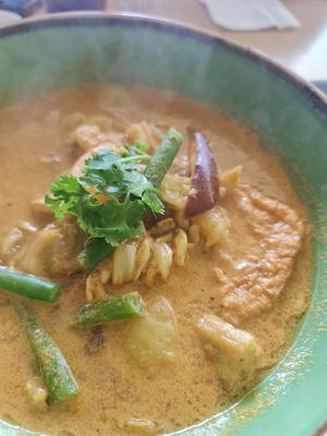Curry Veg Noodles ~ 5/8/23 at Real Food 真食 - Yishun in North Singapore