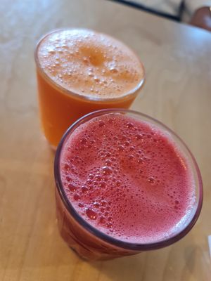 ABC & Carrot Orange Juice ~ 31/8/23 at Real Food 真食 - Yishun in North Singapore