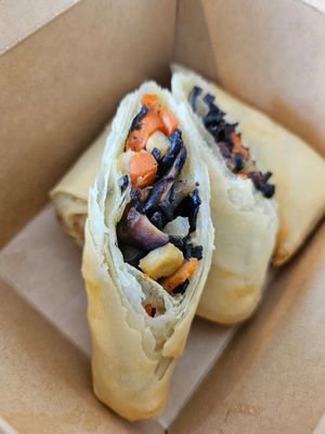 Spring Roll ~ 6/11/23 at Real Food 真食 - Yishun in North Singapore