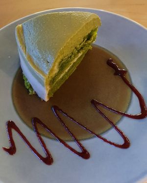 Vegan Organic Pandan Cake🍰😋 at Real Food 真食 - Yishun in North Singapore