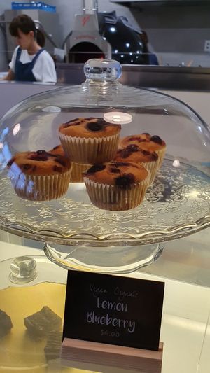 Vegan Organic Lemon Blueberry at Real Food 真食 - Yishun in North Singapore