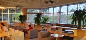 Clean and comfortable dinning place at Real Food 真食 - Yishun in North Singapore