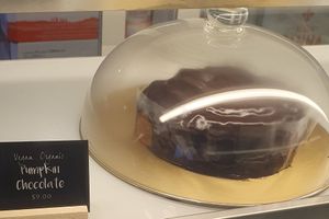 Vegan Organic Pumpkin Chocolate Cake at Real Food 真食 - Yishun in North Singapore