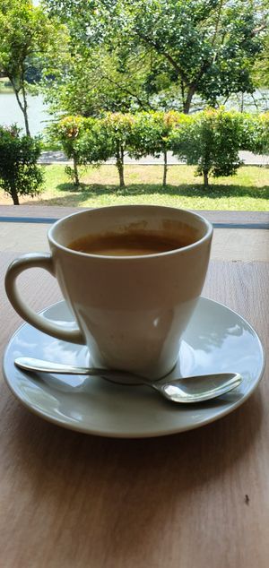 Long Black Coffee☕ at Real Food 真食 - Yishun in North Singapore