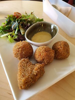 Veggie nuggets at Real Food 真食 - Yishun in North Singapore