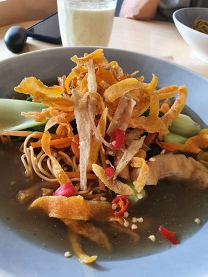 Crispy noodle at Real Food 真食 - Yishun in North Singapore