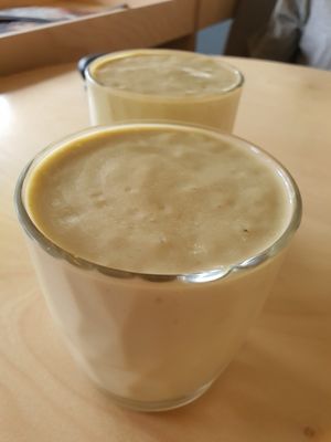 Avocado juice at Real Food 真食 - Yishun in North Singapore