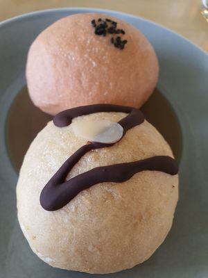Chocolate Hazelnut Bun at Real Food 真食 - Yishun in North Singapore