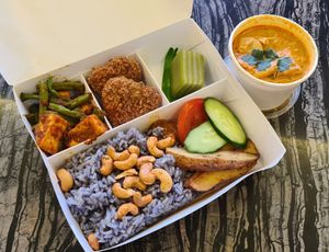 Vegan Bento at Real Food 真食 - Yishun in North Singapore