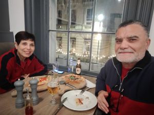 Nice Italian beers. at Fat Master's Pizzeria in Cheltenham